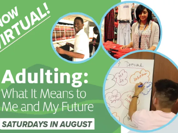 Adulting flyer banner