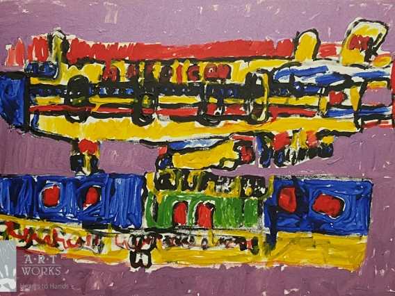 painting of planes
