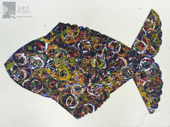 painting of a fish