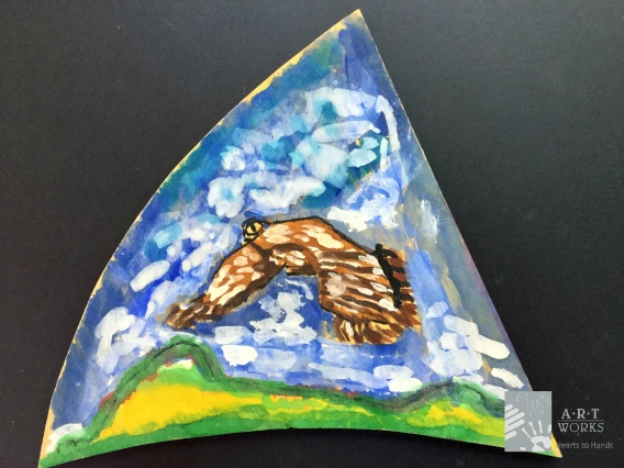 painting of an Eagle