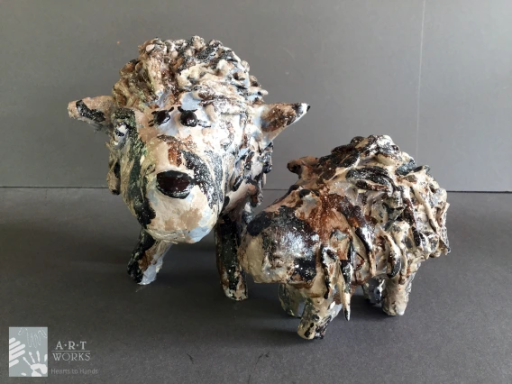 javelina sculpture 