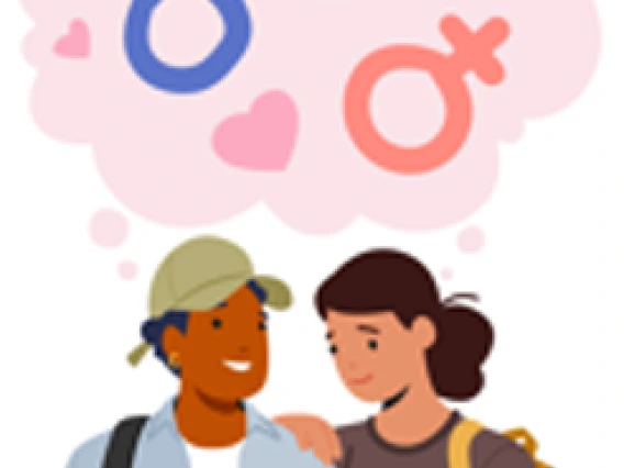 graphic if two people discussing sexuality