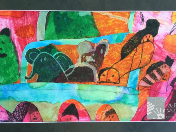 drawing of Noah's Ark