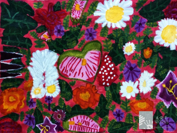 painting of flowers