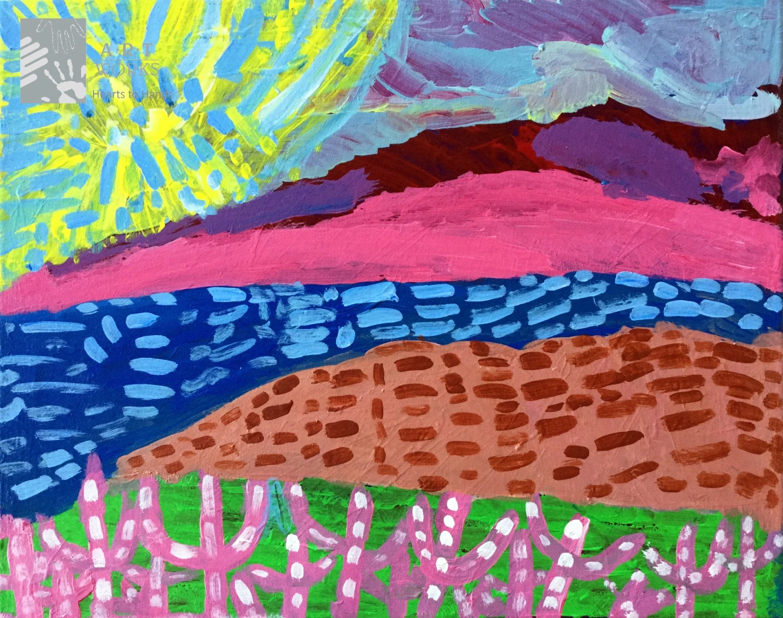 acrylic of water