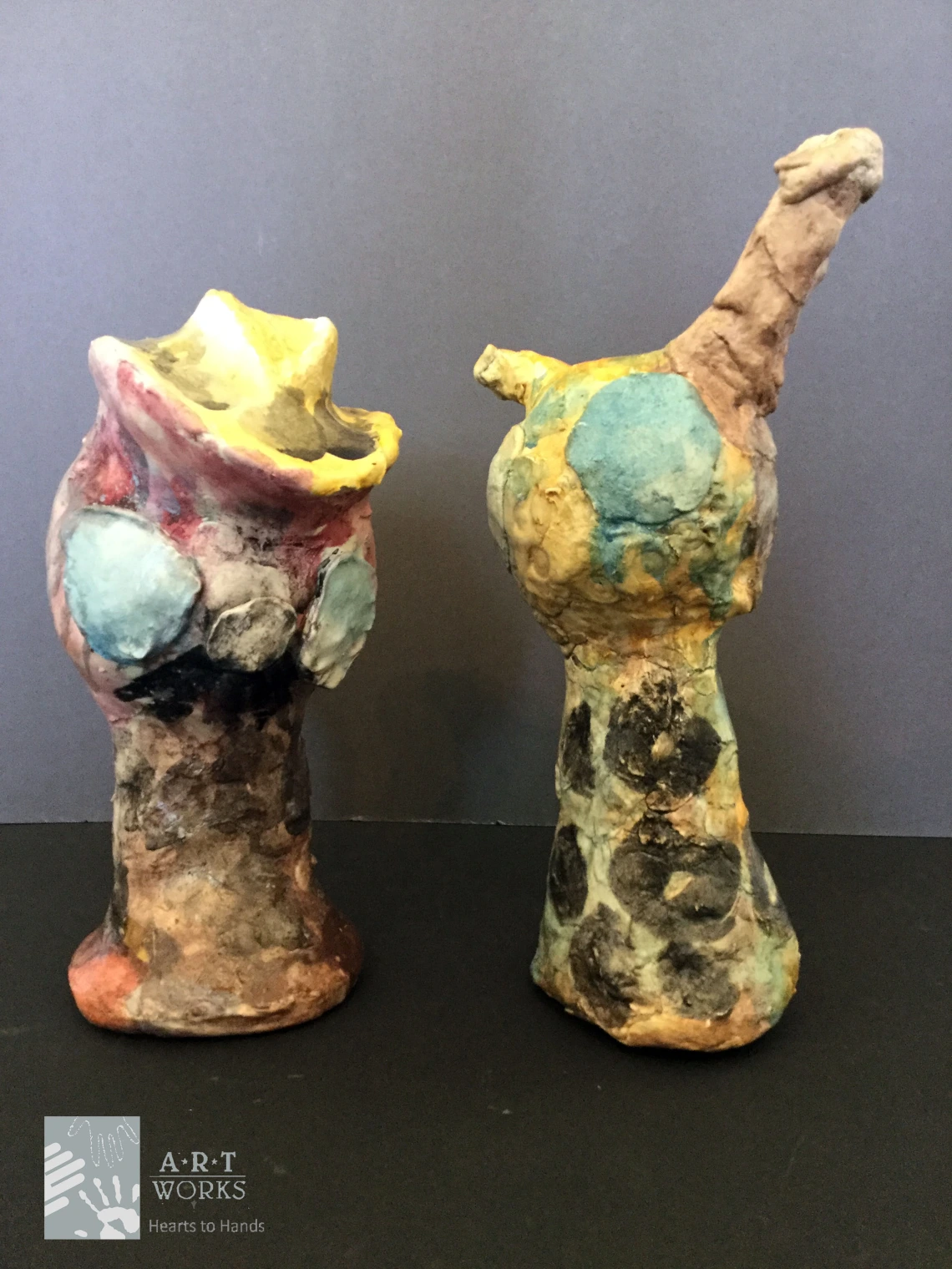 paper mache horse and prospector