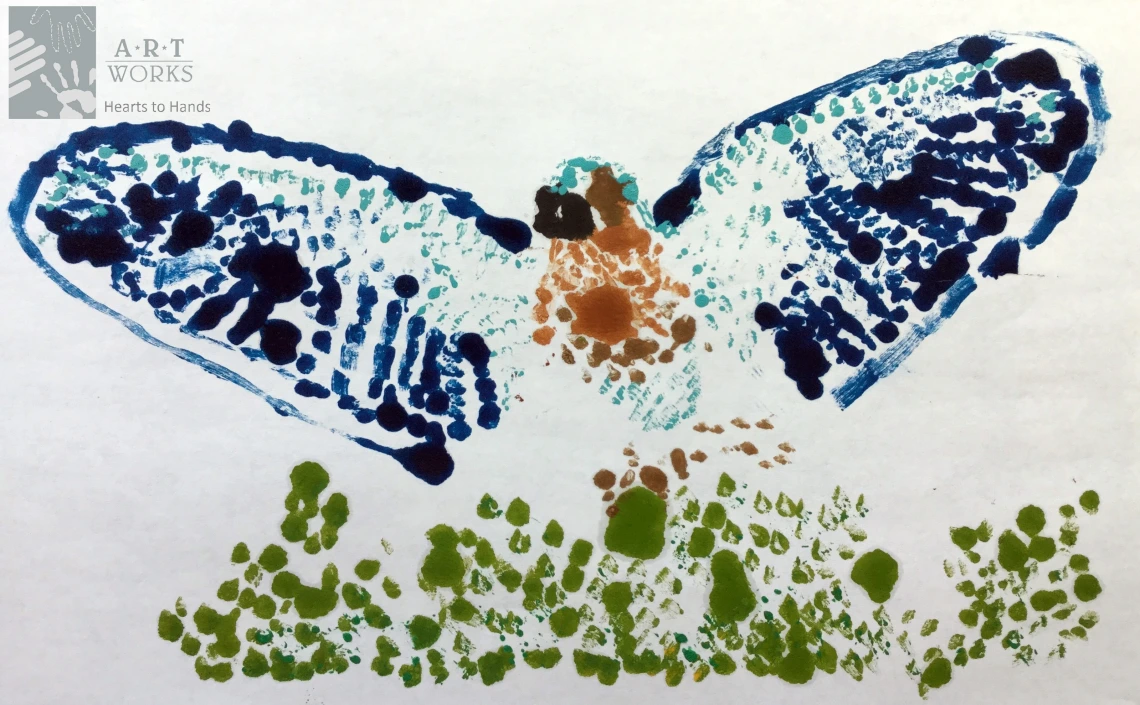 art of a butterfly 