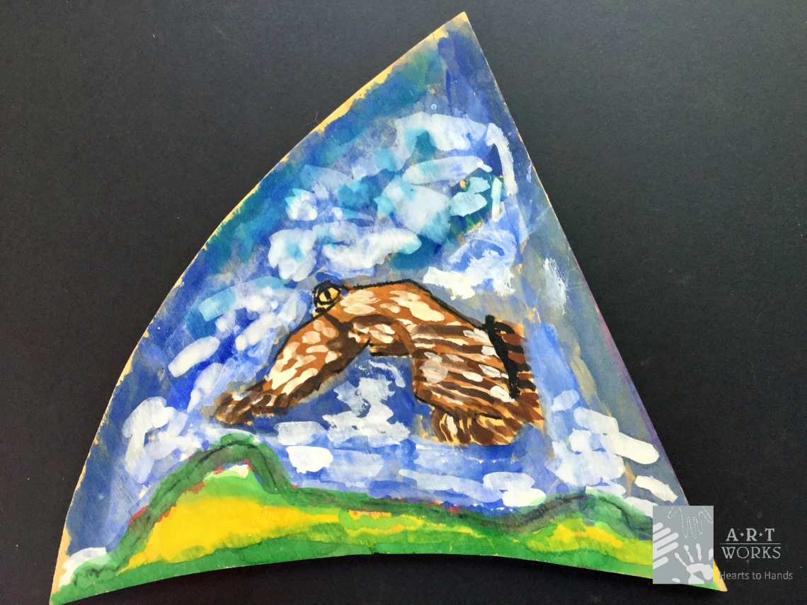painting of an Eagle