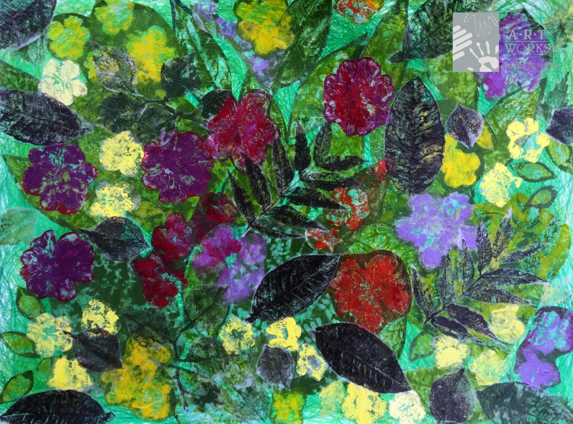 painting of flowers