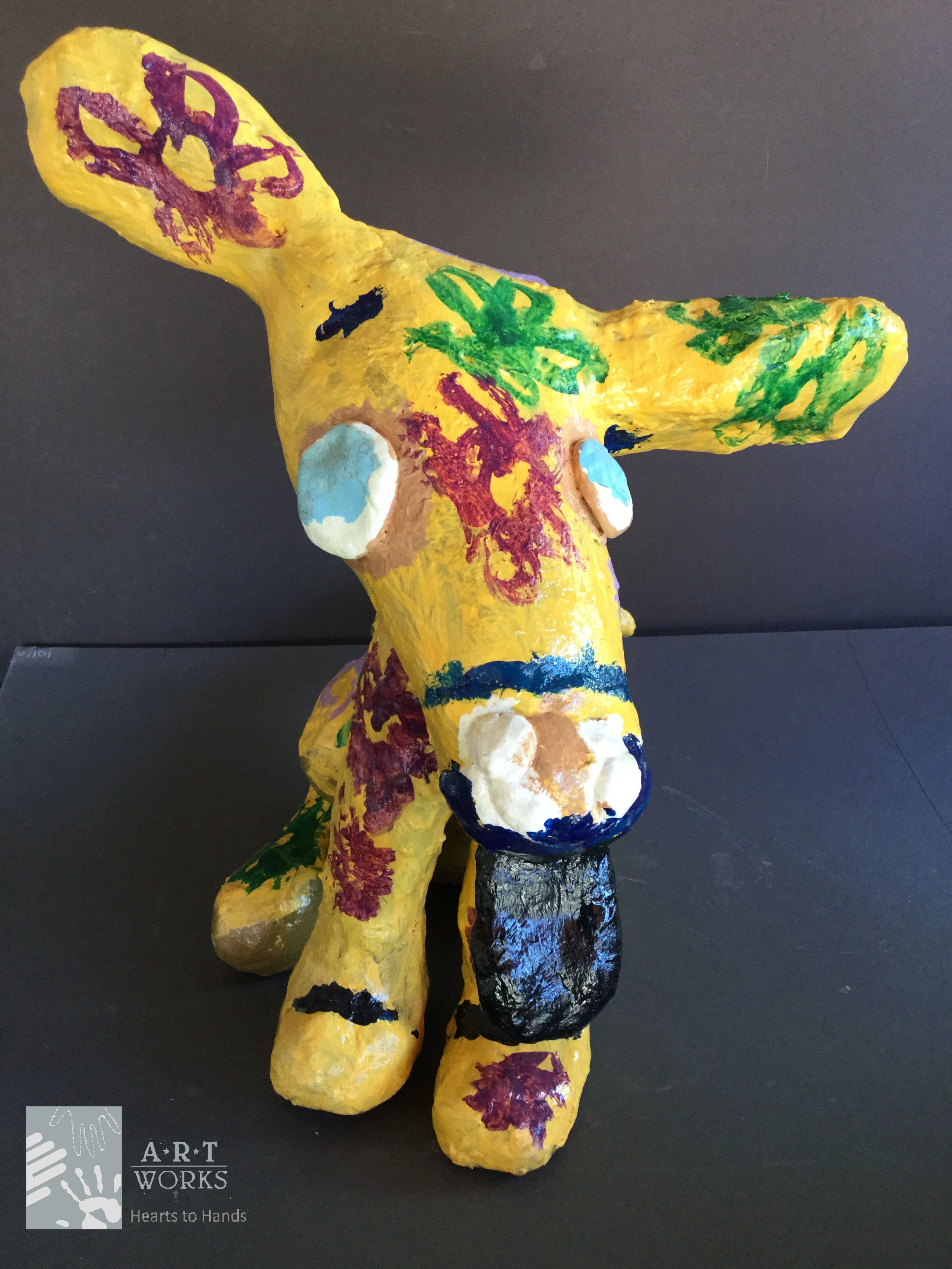 paper mache of animal