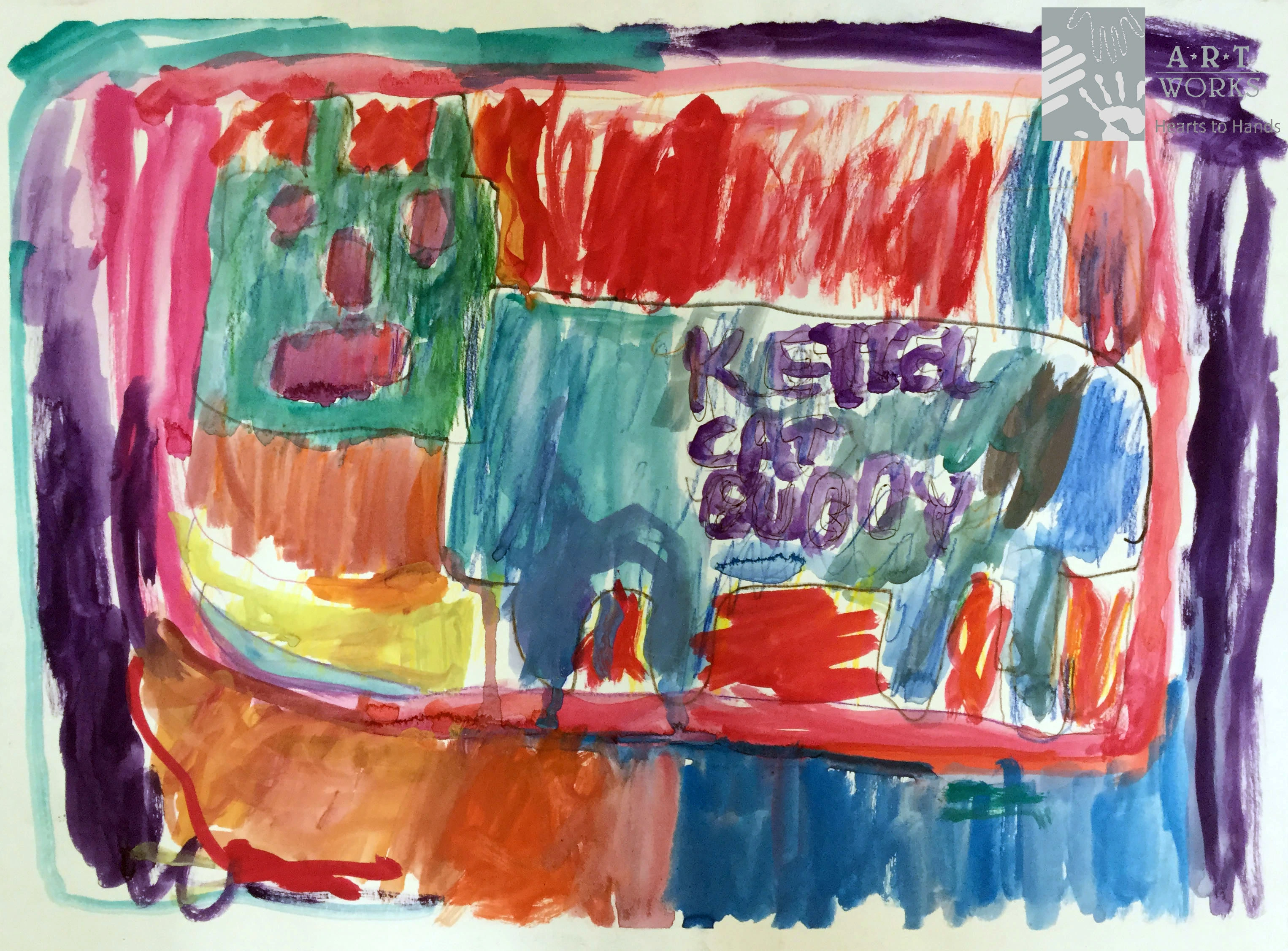 watercolor of a animal