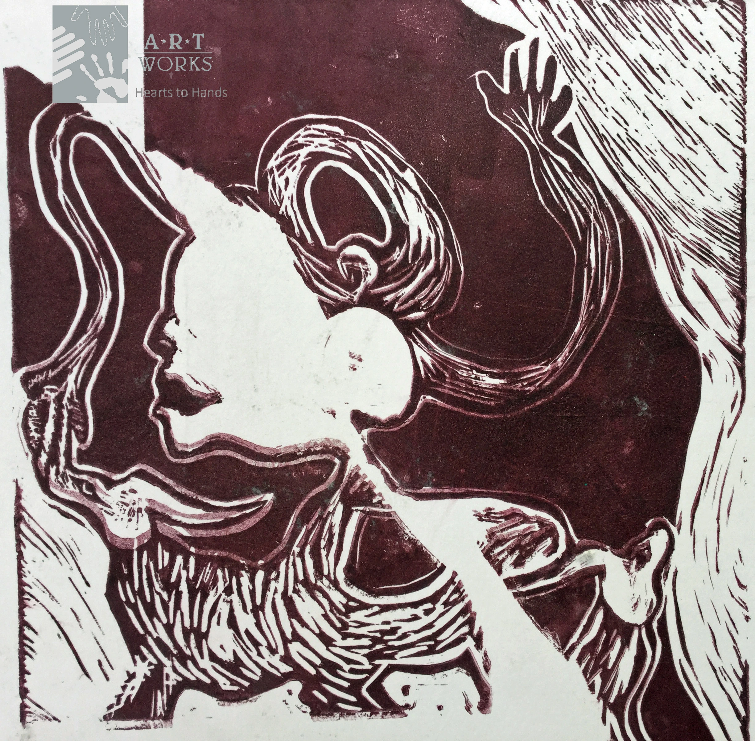 black and white drawing 