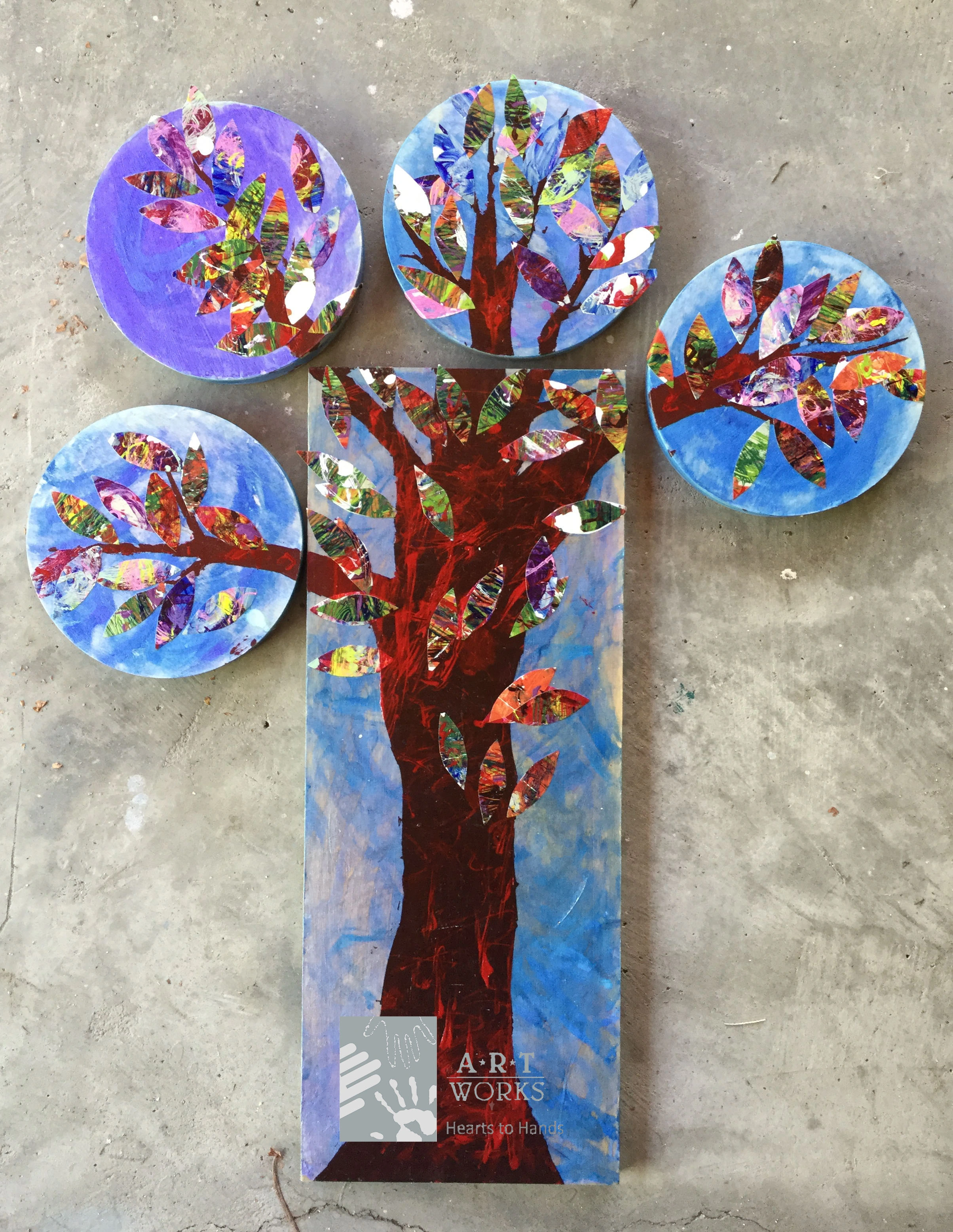 tree made out of wood