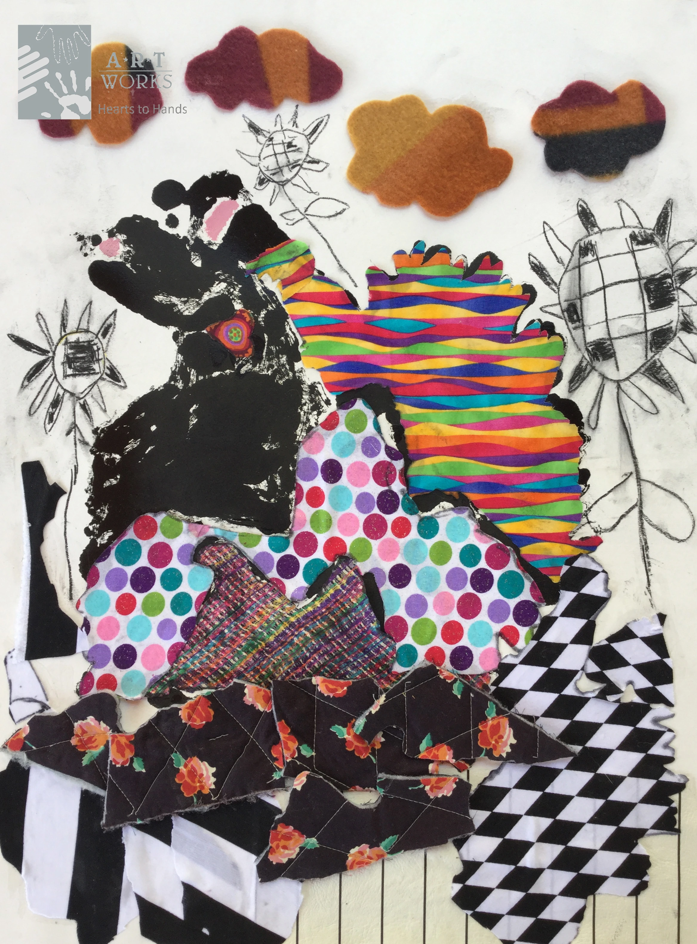 artwork of a skunk puzzle