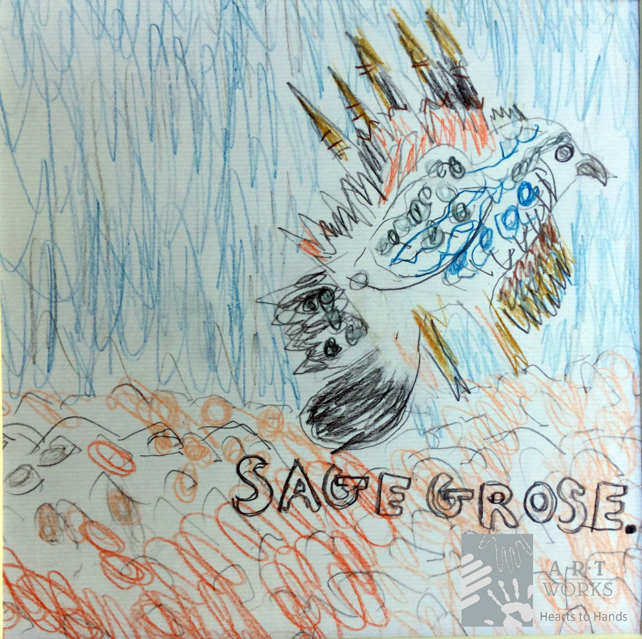 drawing of a ceature