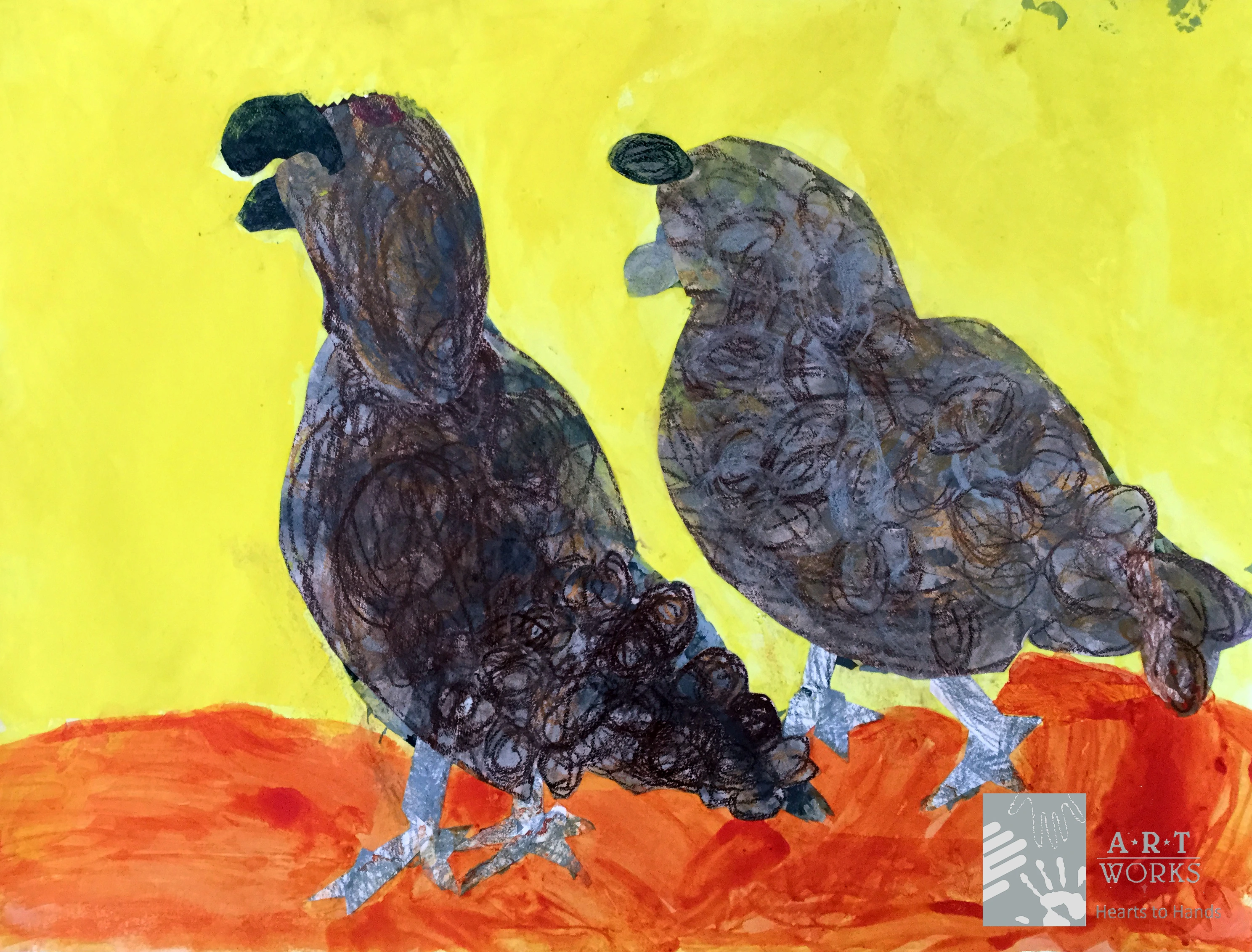 two quails