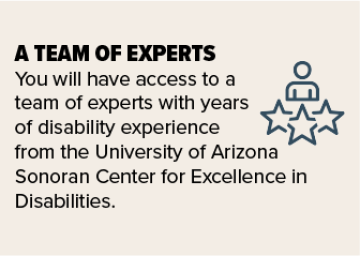 a team of experts graphic