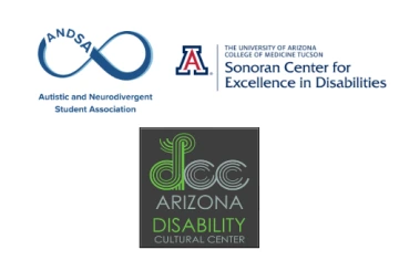 Sonoran Center, ANDSA, Arizona Disability Cultural Center logos