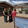 Members of the Employment First team in front of the Sonoran Center office