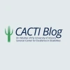 The logo for the CACTI Blog, featuring a green saguaro cactus